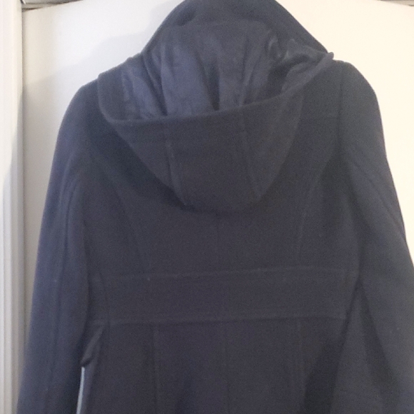 J. Crew Dark Blue Toggle Coat - Picture 4 of 5